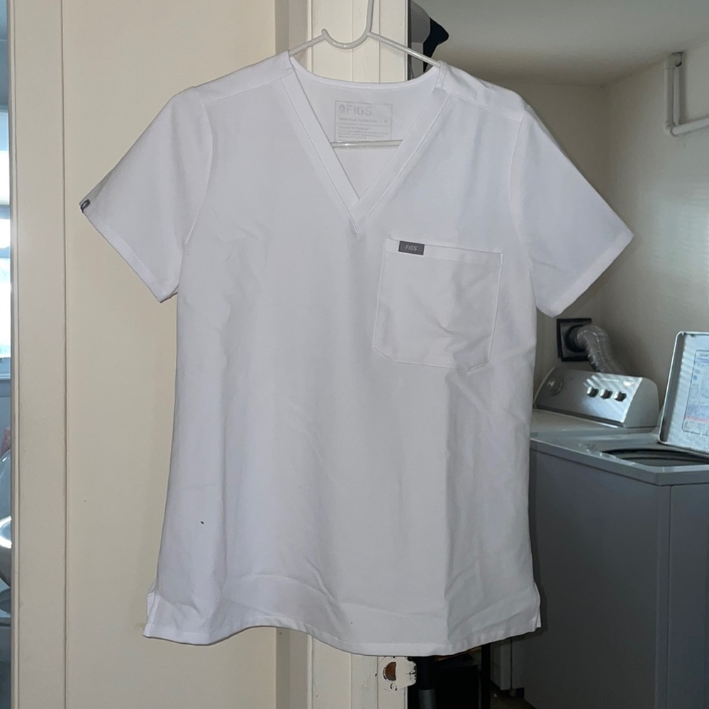 White Scrubs Set